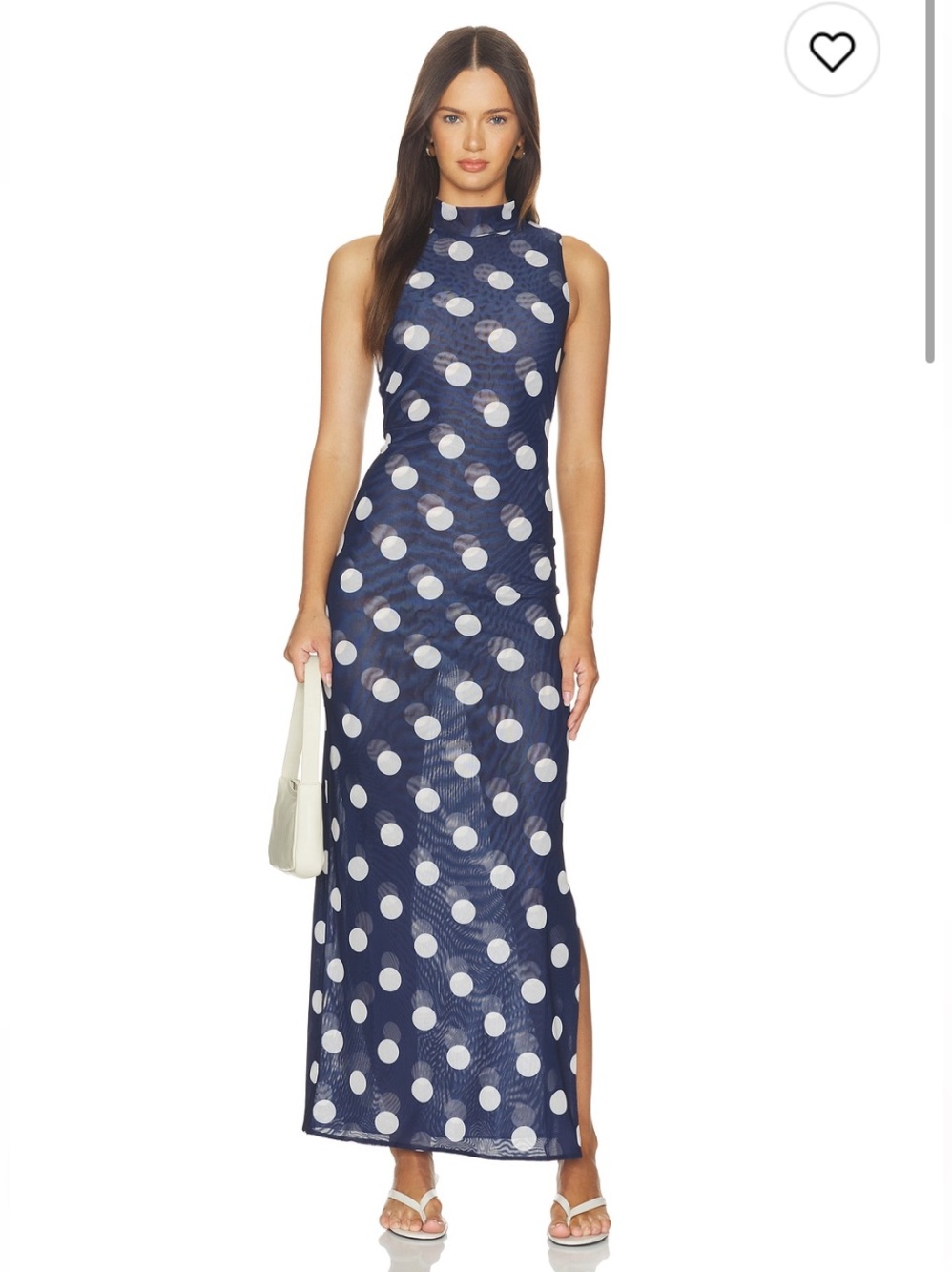 Jemima Dress in Midnight Dot